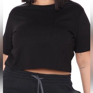 Fashion Nova crop top w pocket